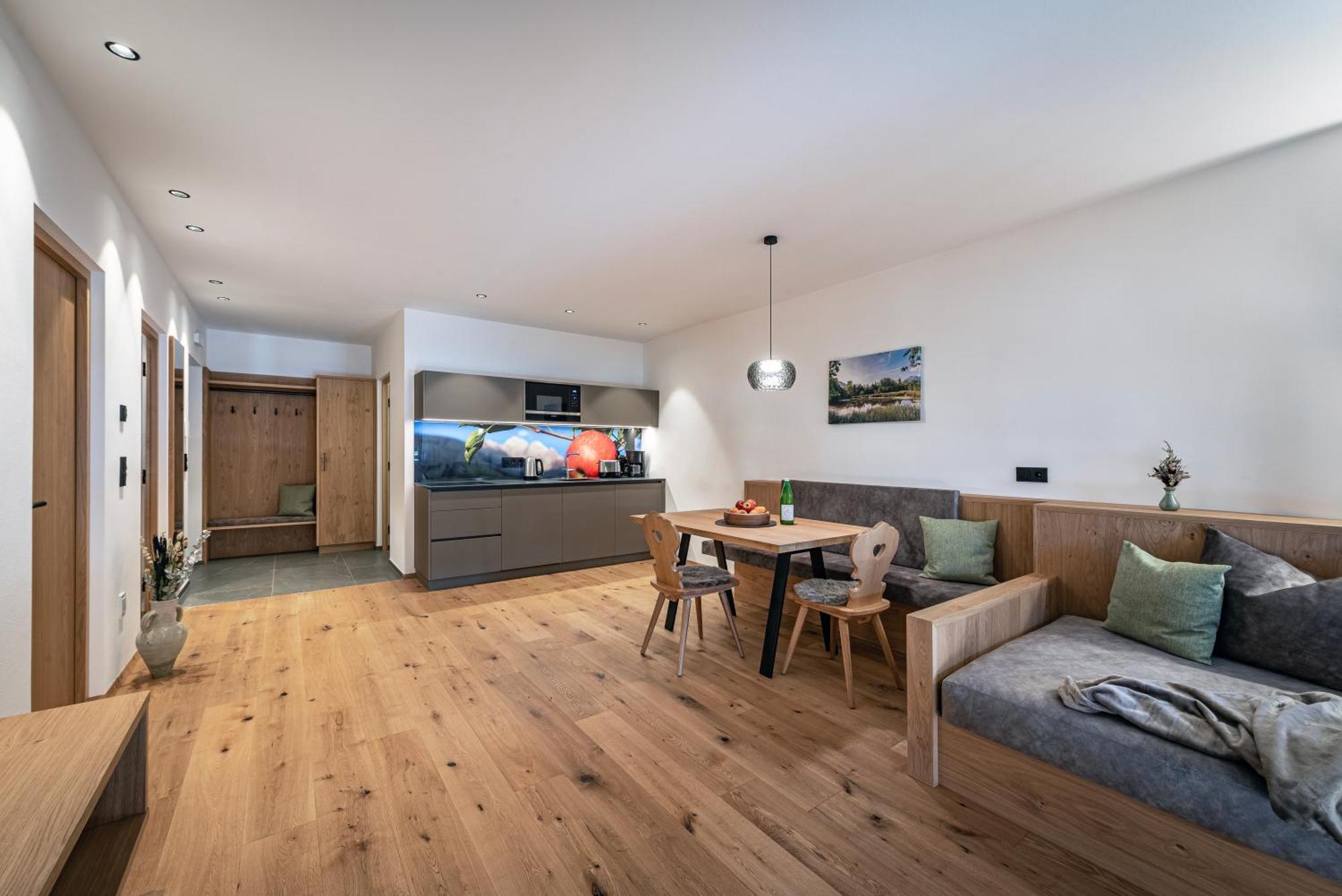 Trinnerhof- Hof Chalets Und Obsthof Mit Zimmer Natz-Schabs Exterior foto