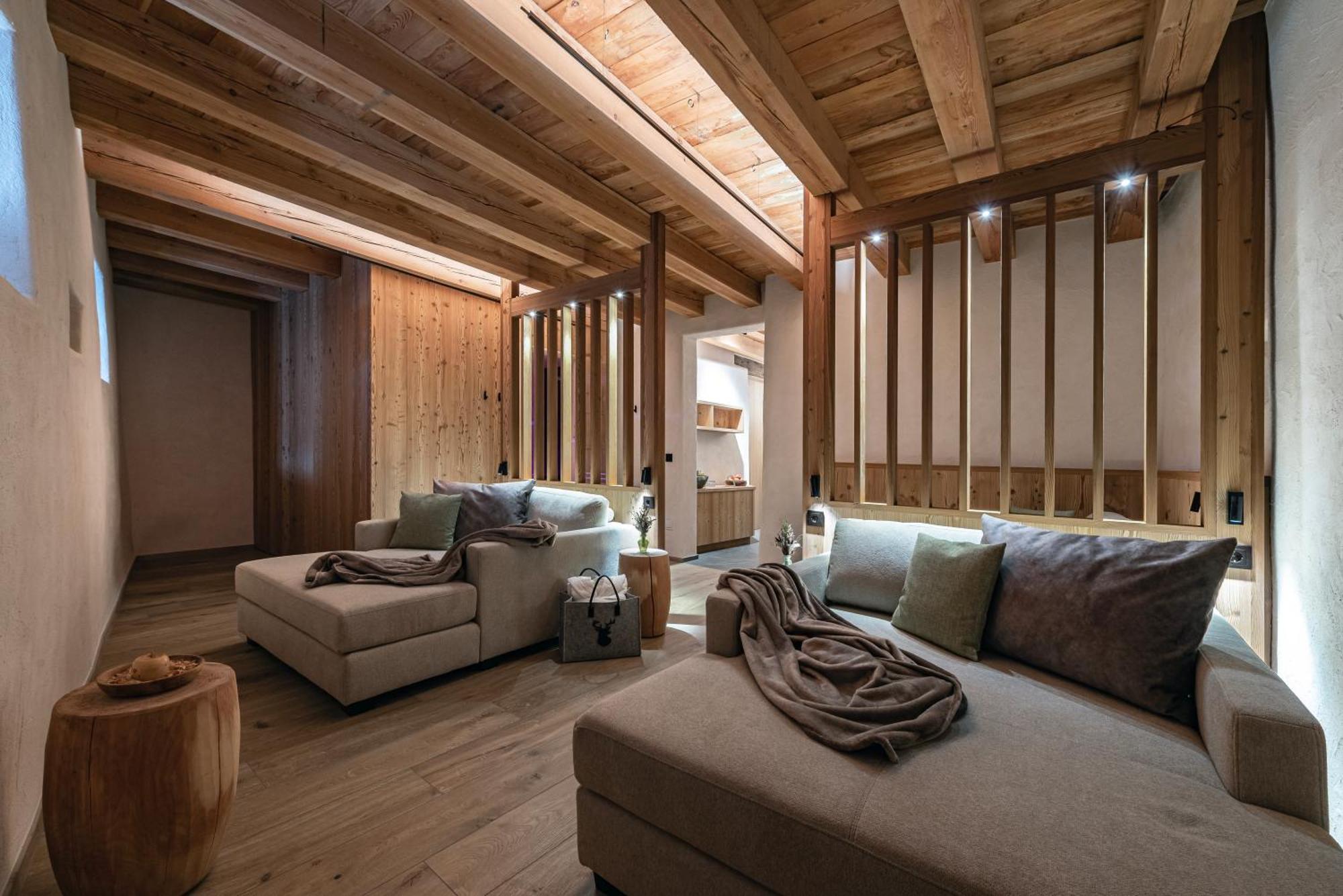 Trinnerhof- Hof Chalets Und Obsthof Mit Zimmer Natz-Schabs Exterior foto
