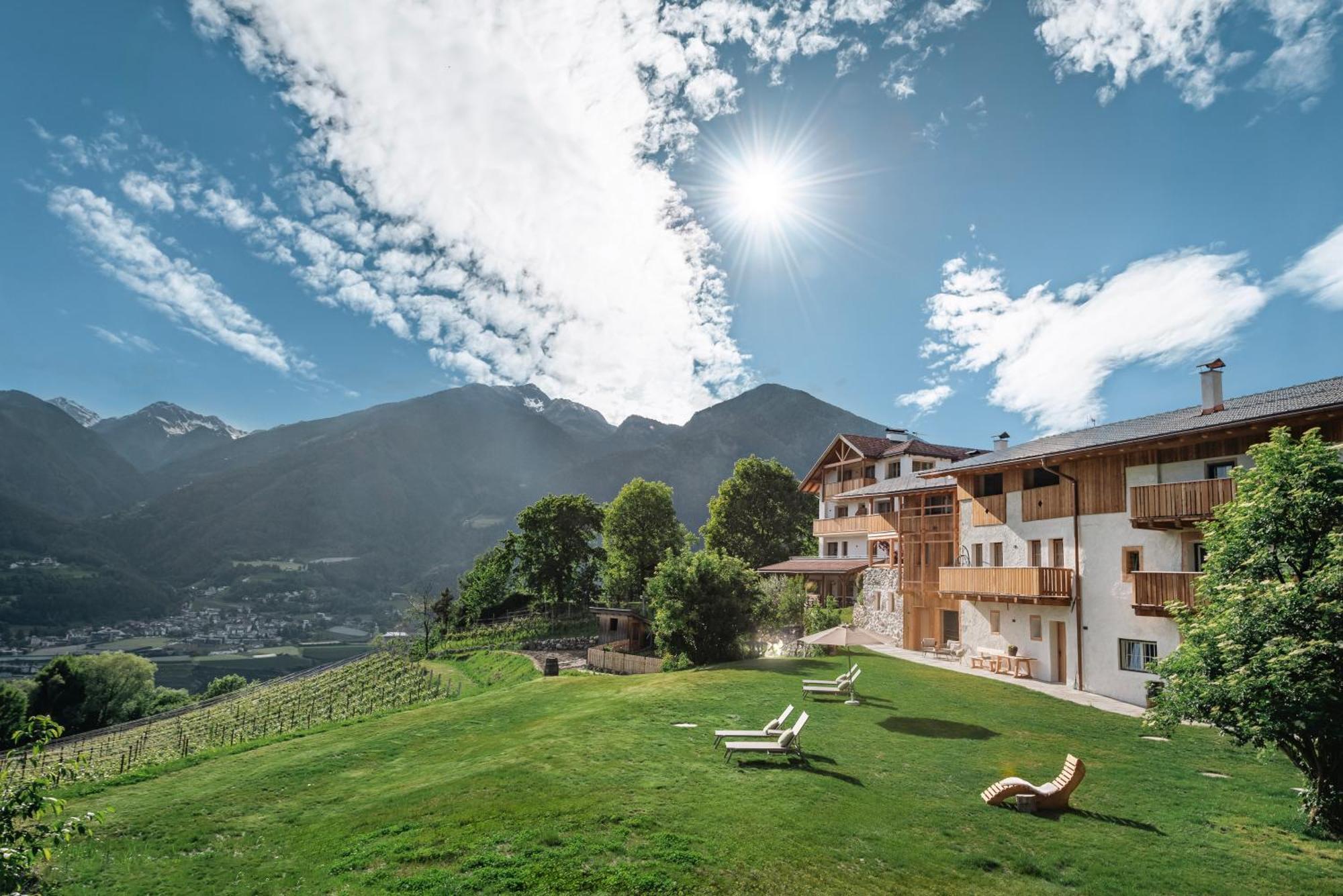 Trinnerhof- Hof Chalets Und Obsthof Natz-Schabs Exterior foto